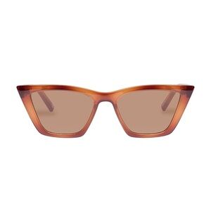 Le Specs Velodrome in vintage tarte Brown Cat-Eye Sunglasses